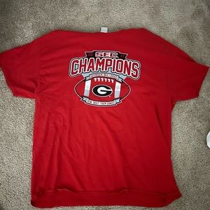 2017 University of Georgia SEC Champions shirt. #georgia #vintage #ugafootball
